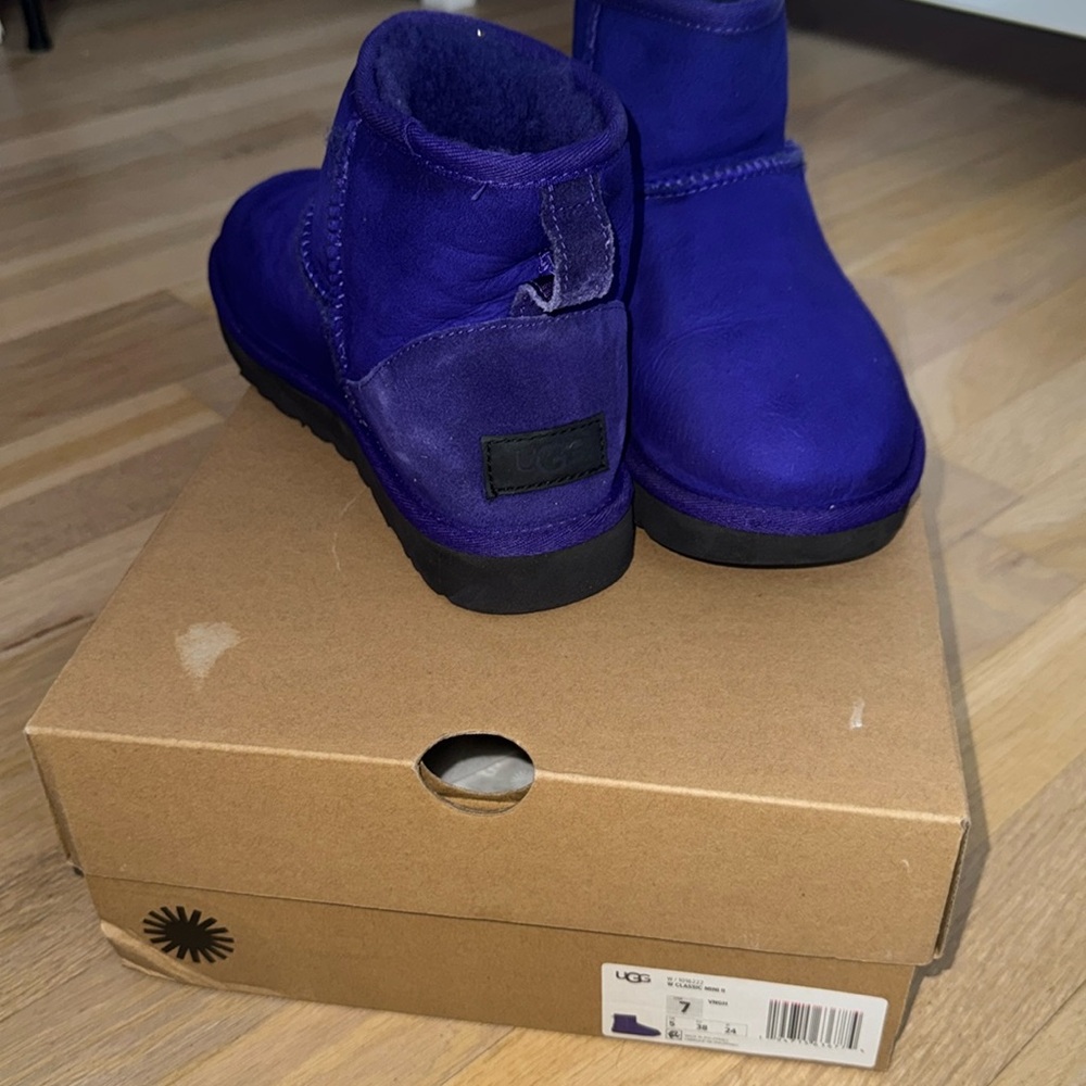 UGG MINI II BLUE/PURPLE